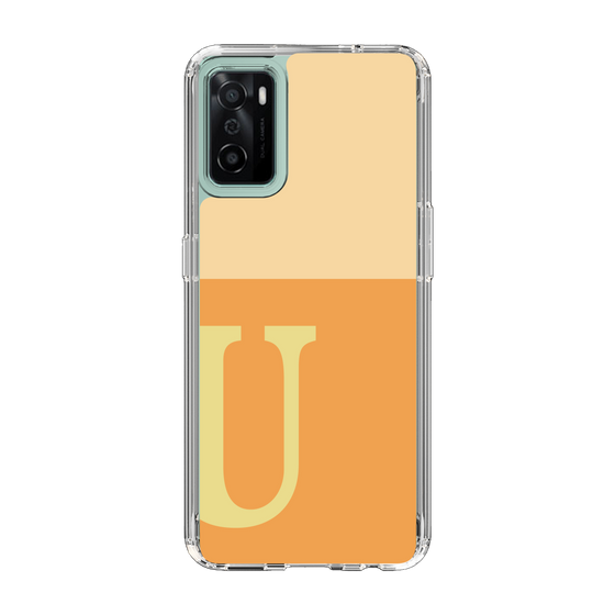 Slim Protection Case［ Original - initial two tone - U orange ］