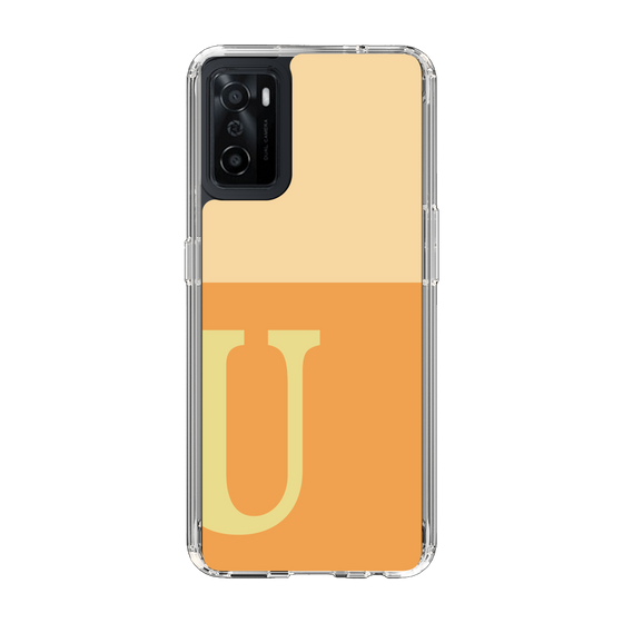 Slim Protection Case［ Original - initial two tone - U orange ］