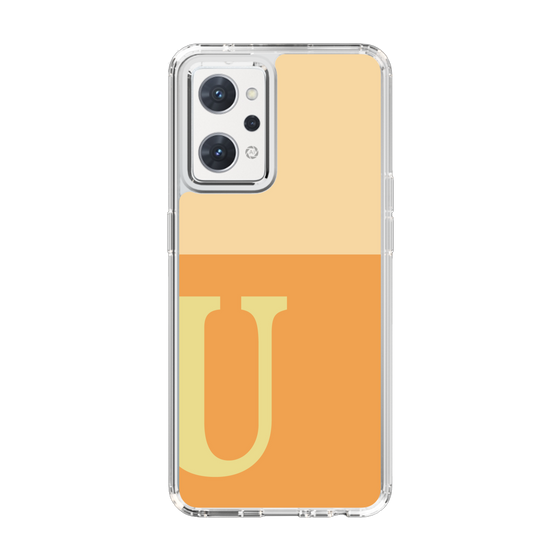 Slim Protection Case［ Original - initial two tone - U orange ］