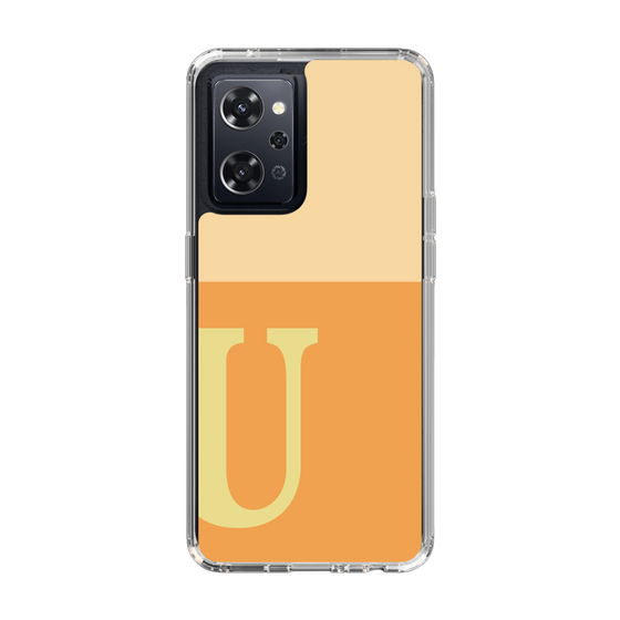 Slim Protection Case［ オリジナル - initial two tone - U orange ］
