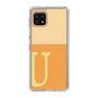 Slim Protection Case［ Original - initial two tone - U orange ］
