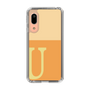 Slim Protection Case［ Original - initial two tone - U orange ］