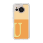 Slim Protection Case［ Original - initial two tone - U orange ］