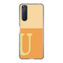 Slim Protection Case［ Original - initial two tone - U orange ］