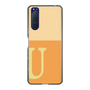 Slim Protection Case［ Original - initial two tone - U orange ］