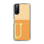 Slim Protection Case［ Original - initial two tone - U orange ］