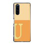 Slim Protection Case［ Original - initial two tone - U orange ］