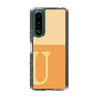 Slim Protection Case［ Original - initial two tone - U orange ］