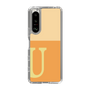 Slim Protection Case［ Original - initial two tone - U orange ］