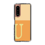 Slim Protection Case［ Original - initial two tone - U orange ］