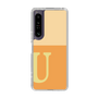 Slim Protection Case［ Original - initial two tone - U orange ］