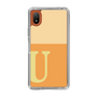 Slim Protection Case［ Original - initial two tone - U orange ］