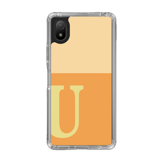 Slim Protection Case［ Original - initial two tone - U orange ］