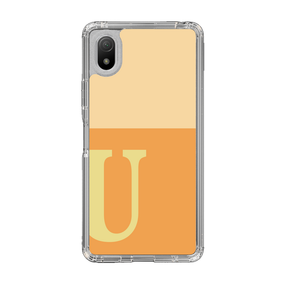 Slim Protection Case［ Original - initial two tone - U orange ］