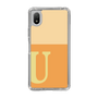 Slim Protection Case［ Original - initial two tone - U orange ］