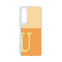 Slim Protection Case［ Original - initial two tone - U orange ］