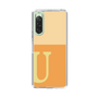 Slim Protection Case［ Original - initial two tone - U orange ］