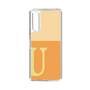 Slim Protection Case［ Original - initial two tone - U orange ］
