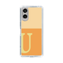 Slim Protection Case［ Original - initial two tone - U orange ］