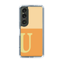 Slim Protection Case［ Original - initial two tone - U orange ］