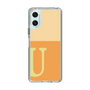 Slim Protection Case［ Original - initial two tone - U orange ］