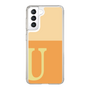 Slim Protection Case［ Original - initial two tone - U orange ］