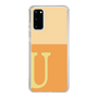 Slim Protection Case［ Original - initial two tone - U orange ］