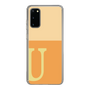 Slim Protection Case［ Original - initial two tone - U orange ］