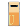 Slim Protection Case［ Original - initial two tone - U orange ］