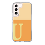 Slim Protection Case［ Original - initial two tone - U orange ］