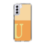 Slim Protection Case［ Original - initial two tone - U orange ］