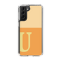Slim Protection Case［ Original - initial two tone - U orange ］