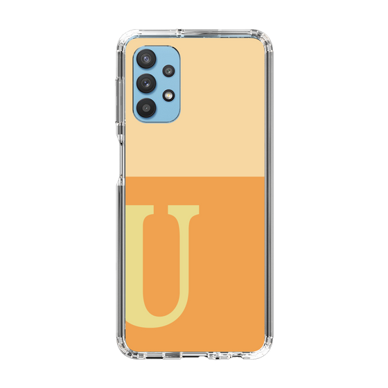 Slim Protection Case［ Original - initial two tone - U orange ］