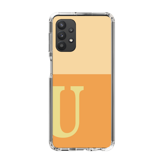 Slim Protection Case［ Original - initial two tone - U orange ］
