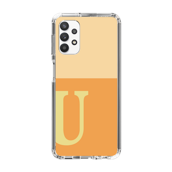 Slim Protection Case［ Original - initial two tone - U orange ］