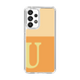 Slim Protection Case［ Original - initial two tone - U orange ］