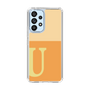 Slim Protection Case［ Original - initial two tone - U orange ］