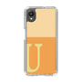 Slim Protection Case［ Original - initial two tone - U orange ］