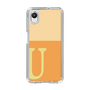 Slim Protection Case［ Original - initial two tone - U orange ］