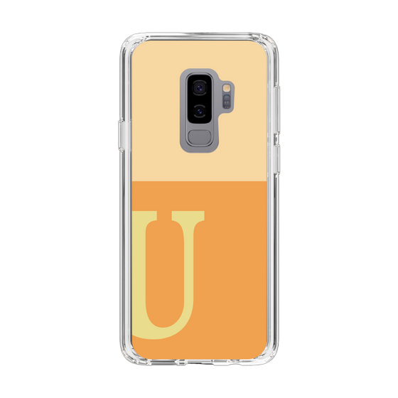 Slim Protection Case［ Original - initial two tone - U orange ］