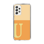 Slim Protection Case［ Original - initial two tone - U orange ］