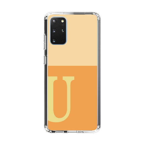 Slim Protection Case［ Original - initial two tone - U orange ］