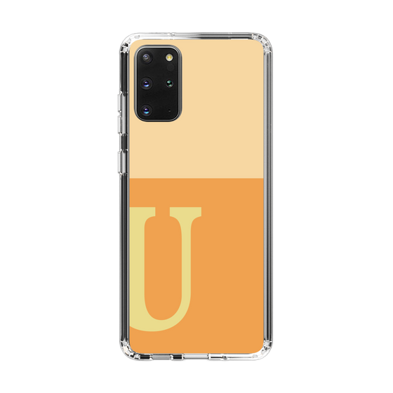 Slim Protection Case［ Original - initial two tone - U orange ］
