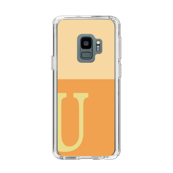 Slim Protection Case［ Original - initial two tone - U orange ］