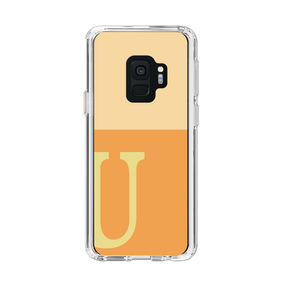 Slim Protection Case［ Original - initial two tone - U orange ］