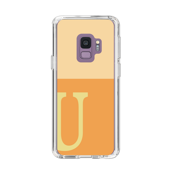 Slim Protection Case［ Original - initial two tone - U orange ］