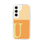 Slim Protection Case［ Original - initial two tone - U orange ］