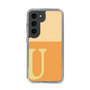 Slim Protection Case［ Original - initial two tone - U orange ］
