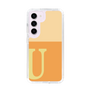 Slim Protection Case［ Original - initial two tone - U orange ］