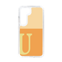 Slim Protection Case［ Original - initial two tone - U orange ］